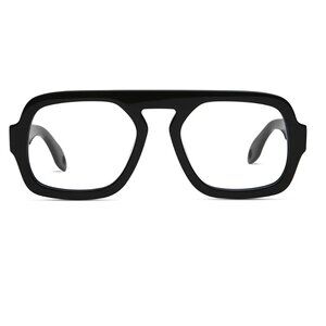 Elisa Johnson JANE IN GLOSS BLACK OPTICAL LENS